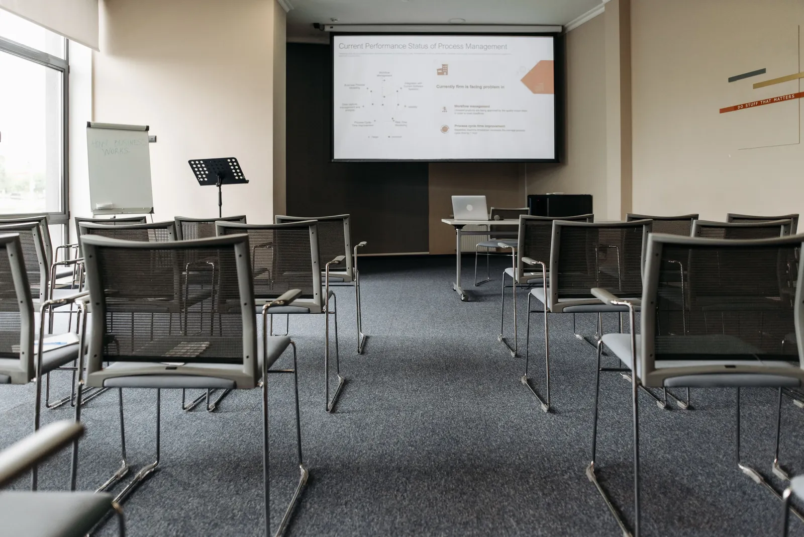 Maritime training centre classroom
